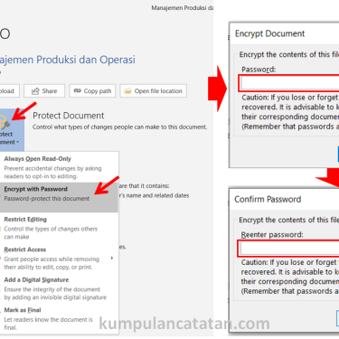cara mengatasi file word perubahan tidak bisa di save