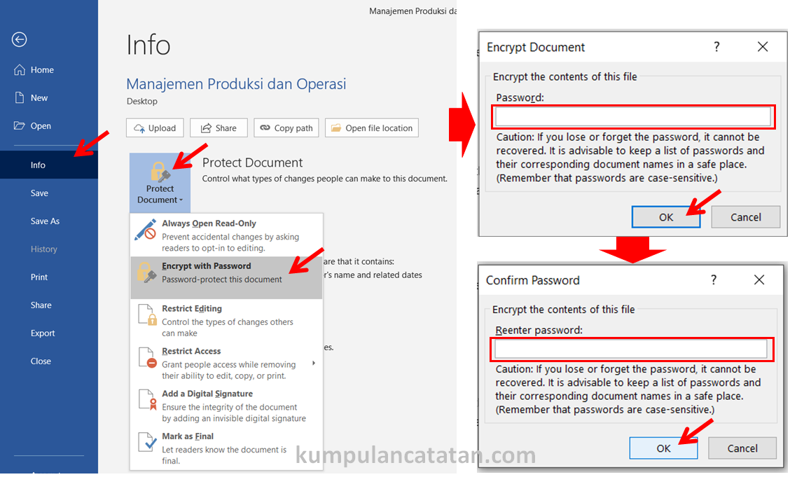cara mengatasi file word perubahan tidak bisa di save