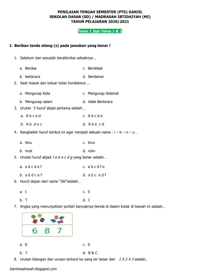 7 Rahasia Latihan Bang Soal Kelas 2 Tema 1 Subtema 3 dan 4 Agar Nilai Anak Melesat