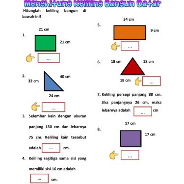 bangun datar soal kelas 2 semester 2