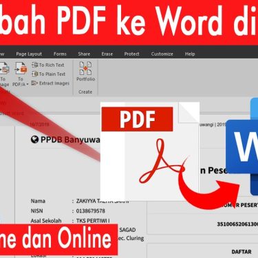3 Cara Ubah PDF ke Word Website Paling Cepat dan Efektif di 2026, Wajib Tahu
