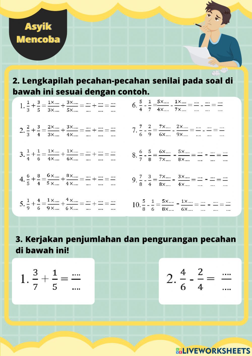 3 Contoh Soal dan Pembahasan Pecahan Kelas 3 yang Wajib Dikuasai Siswa di 2026