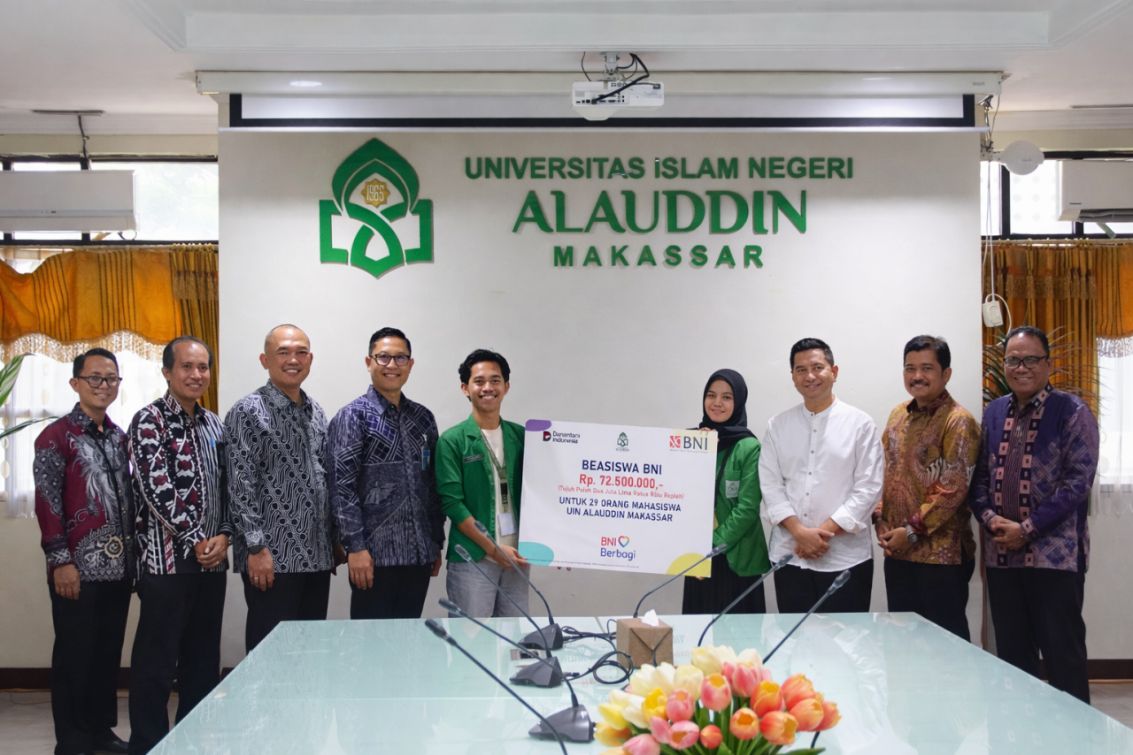 Dua Mahasiswa Prodi PBI FTK UIN Alauddin Makassar Terima Beasiswa BNI Dua Mahasiswa Prodi PBI FTK UIN Alauddin Makassar Terima Beasiswa BNI