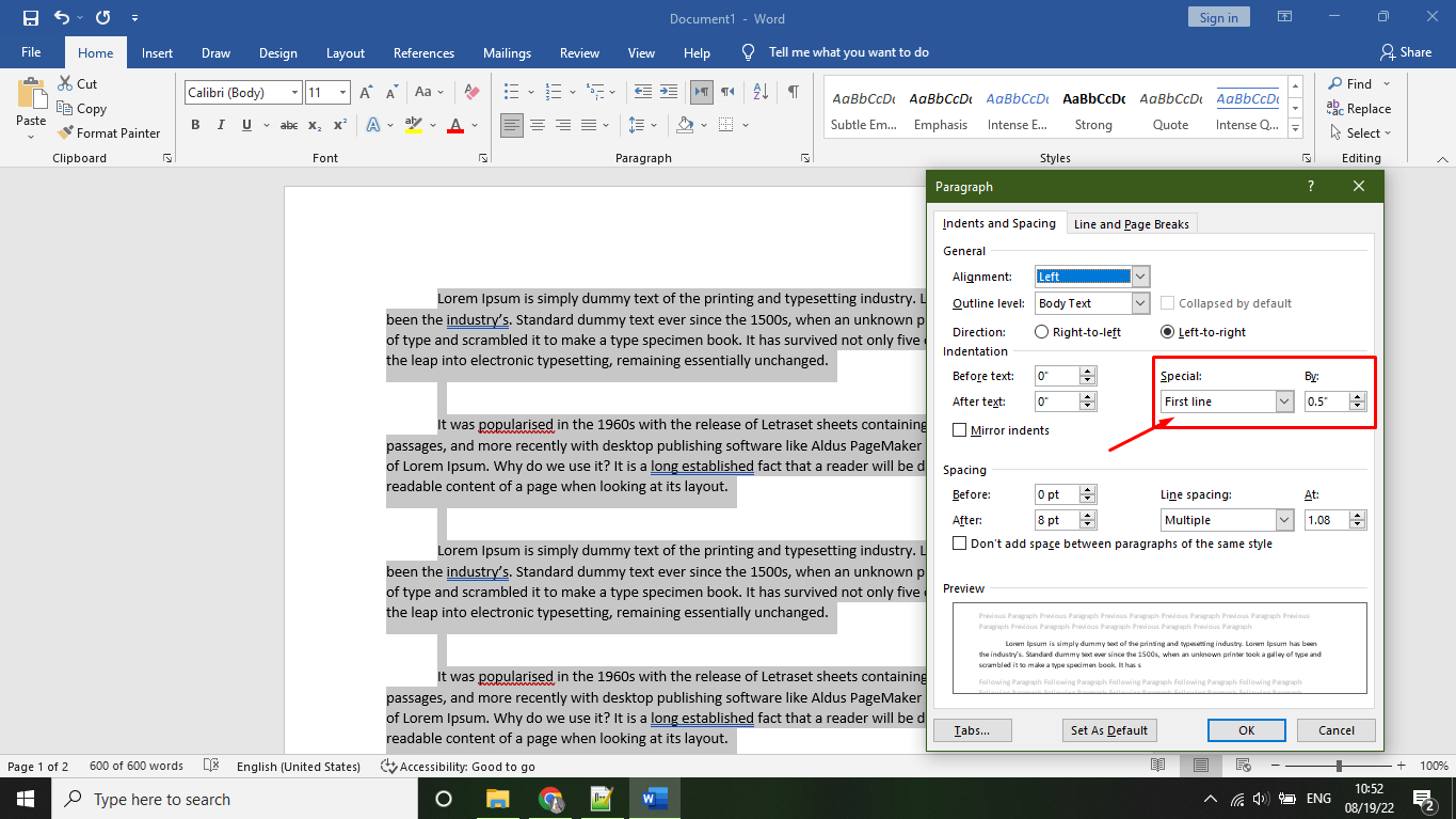 5 Cara Ubah Paragraf Word 2007 ke 2003 Agar Layout dan Font Tidak Berantakan