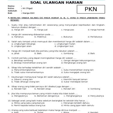 5 Contoh Soal dan Jawaban PKN Bab 3 Kelas 10 yang Sering Muncul di Ujian 2026