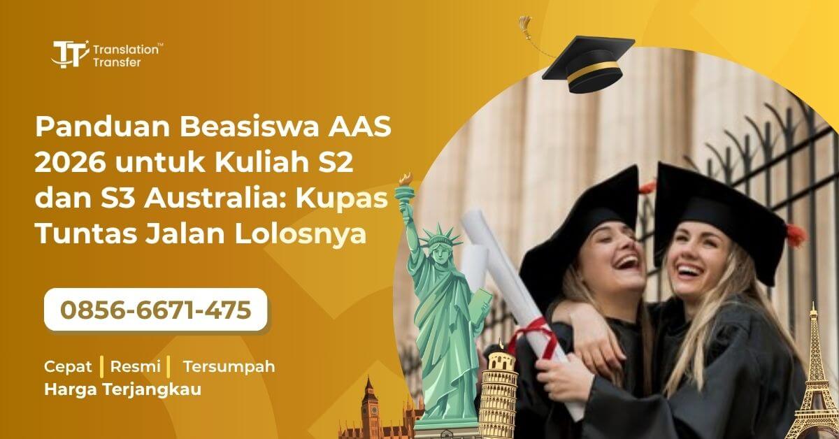 5 Fakta Mengejutkan Beasiswa AAS 2025 yang Wajib Kamu Tahu Sebelum Mendaftar Tahun 2026