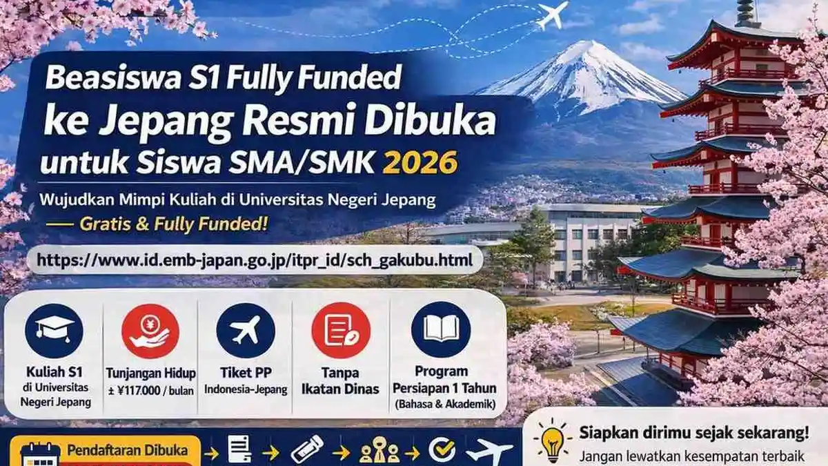 5 Fakta Mengejutkan Beasiswa Jepang S1 yang Wajib Kamu Tahu Sebelum Mendaftar