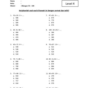 5 Fakta Mengejutkan Contoh Soal dan Pembahasan Matematika Kelas 3 SD di 2026 yang Jarang Diketahui