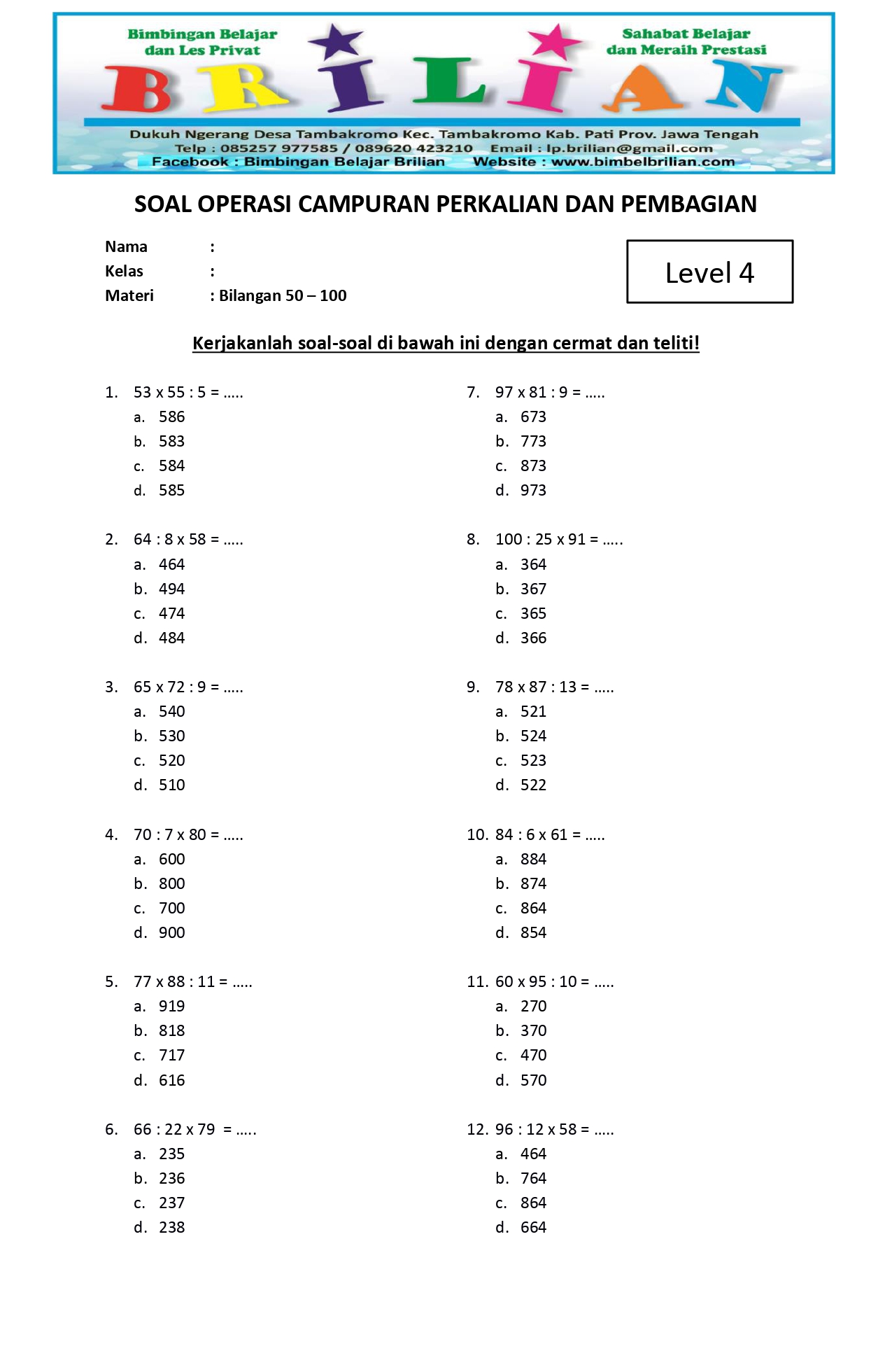 5 Fakta Mengejutkan Contoh Soal dan Pembahasan Matematika Kelas 3 SD di 2026 yang Jarang Diketahui
