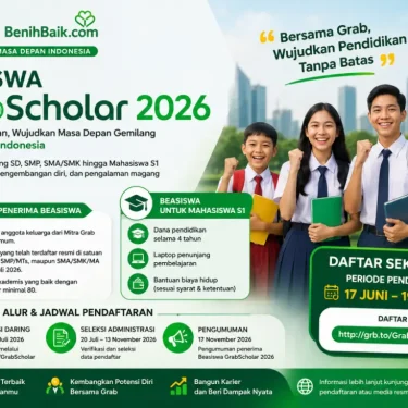 5 Fakta Ternyata Beasiswa Grab Scholar Lebih Mudah dari BSI Scholarship 2026, Wajib Tahu Sebelum Daftar