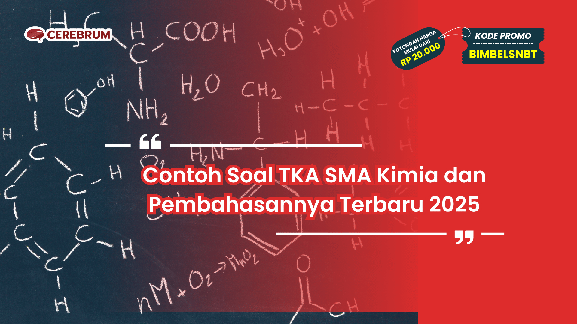 Contoh Soal TKA SMA Kimia dan Pembahasannya Terbaru 2025 - Bimbel Ujian Contoh Soal TKA SMA Kimia dan Pembahasannya Terbaru 2025 - Bimbel Ujian