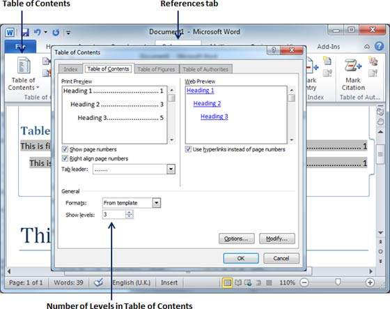 How to auto format table of contents word 2010 - lasopacasual How to auto format table of contents word 2010 - lasopacasual