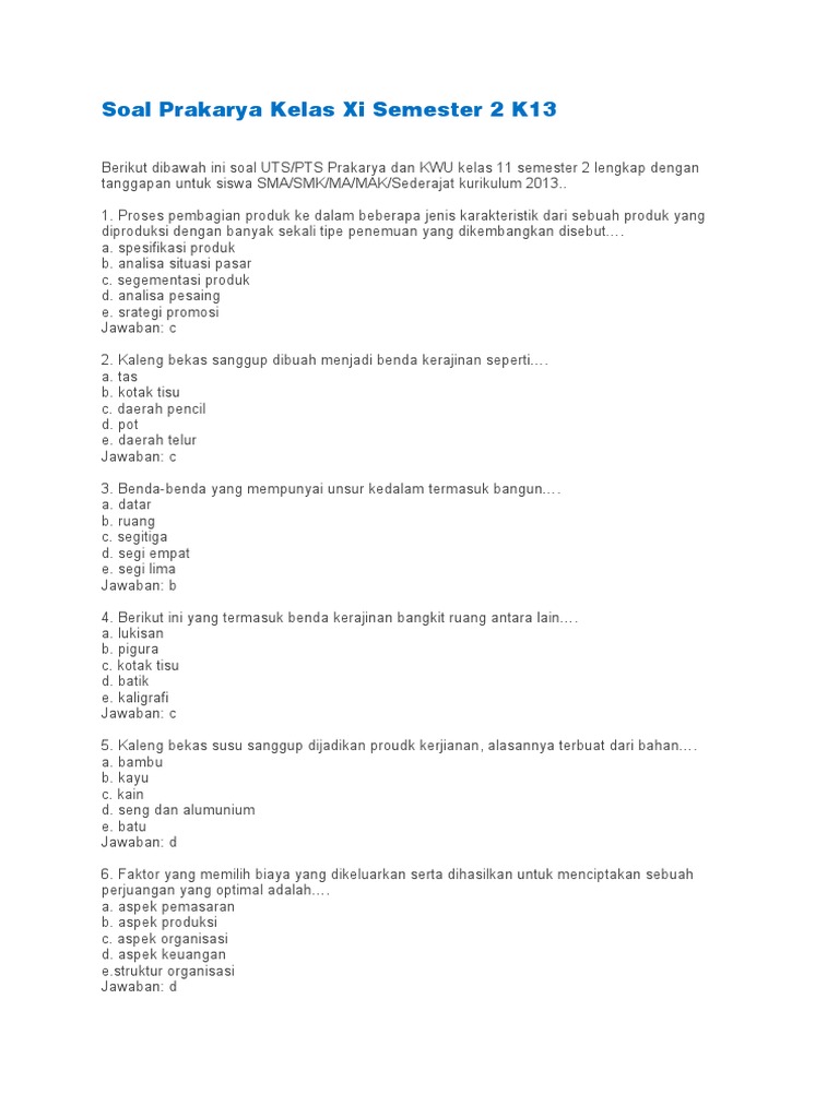 Kerajinan dari Kaleng Bekas dan Limbah PDF Kerajinan dari Kaleng Bekas dan Limbah PDF