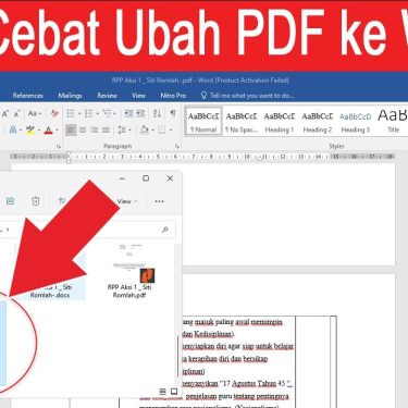 7 Cara Ubah PDF ke Word Online Per Halaman Tanpa Merusak Format, Ternyata Semudah Ini
