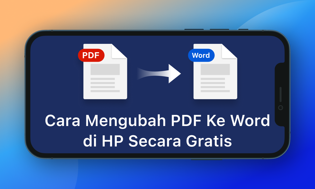 Konversi PDF ke Word Gratis Online dengan OCR