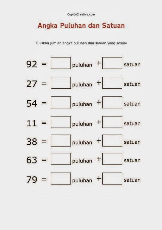 Akhirnya Tabel Puluhan dan Satuan Kelas 1 SD Jadi Mudah: Ini 7 Contoh Soal yang Wajib Dicoba
